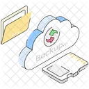 Internet Backup Sync Cloud Service Icon
