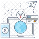 Internet Banking Digital Finance Online Finance Icon