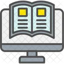 Internet Book Online Education Ebook Icon