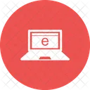 인터넷 브라우저 노트북 아이콘