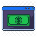 Browser Dollar Icon