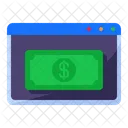 Browser Dollar Icon