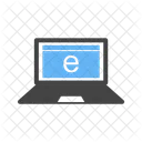 Internet Browser Laptop Icon