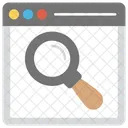 Internet Research Internet Based Icon