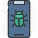 Internet Bug Smart Phone Bug Bug Icon