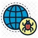 Internet Bug  Symbol