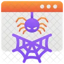Cyber Web Web Spider Icon