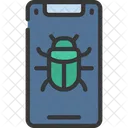 Internet Bug Smart Phone Bug Bug Icône