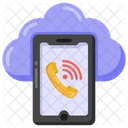 Cloud Device Cloud Call Internet Call Icon