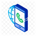Internet Calling  Icon