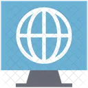 Internet Connected Globe Icon