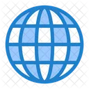 Internet Connection Earth Connection Icon