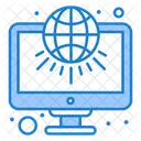 Internet Connection Global Connection Global Infrastructure Icon