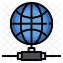Internet Connection Networking Web Hosting Icon