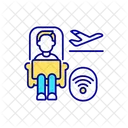 Internet Connection During Flight Flight Internet Icon