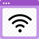 Internet Network Connection Icon