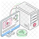 Internet Content  Icon