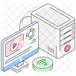 Internet Content  Icon