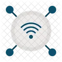 Internet Das Coisas Conexao Wi Fi Rede Ícone