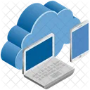 Data Sharing Networking Icon