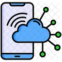 Internet Der Dinge Cloud Dienste Io T Icon