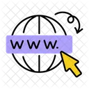 Internet Domain Web Browser Web Domain Icon