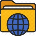 Internet Folder Global Folder Folder Icon