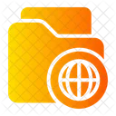 Internet Browser Globe Grid Icon