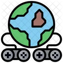 Internet Game Online Game Connection Icon