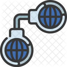 Internet Handcuffs  Icon