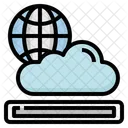 Internet Cloud Service High Speed Icon