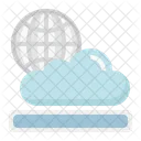 Internet Cloud Service High Speed Icon