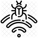Internet Service Infect Virus Icon