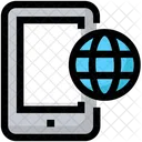 Mobile Internet Web Icon