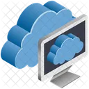 Internet Monitor Online Icon