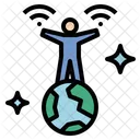 Connect Internet Leader Icon