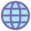 Internet Connection Globe Icon