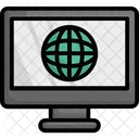 Internet Online Business Online Work Icon