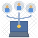 Internet Social Network Icon