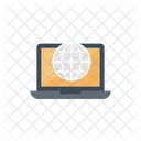 Internet Webpage Laptop Icon