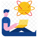 Internet Network Communication Icon
