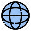 Internet Network Globe Icon