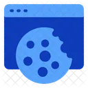 Internet Cookies Web Icon
