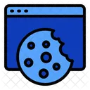 Internet Cookies Web Icon
