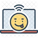 Internet Joke Joke Cyber Slang Icon