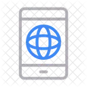 Navigateur Internet Mobile Icon