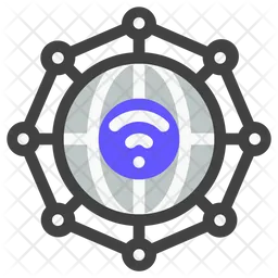 Internet-Netzwerk  Symbol