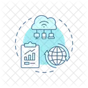 Internet Of Everything Ioe Industry 5 0 Icon