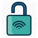 Internet Of Thing Wifi Lock Icon