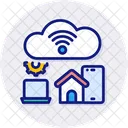 Internet Of Things Cloud Computing Icon